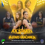 KK STARTz dočekuje G-STARS Gračanica u važnom duelu u Mejdanu