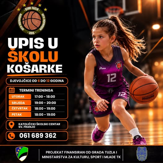 VRIJEME JE ZA PRVE KOŠARKAŠKE KORAKE